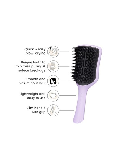 Tangle Teezer The Ultimate Blow Dry Large Lila Saç Şekillendirici Fırça-tarak