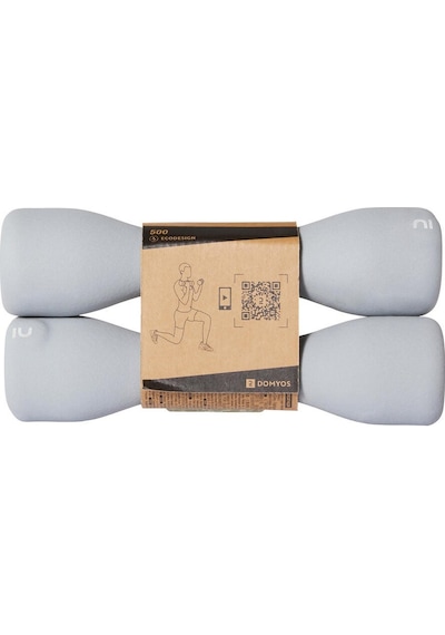 Domyos Fitness Dambılı - 2 3 Kg - Gri - Easy