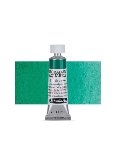 Schmincke : Horadam Aquarell Artist Sulu Boya : 15 Ml Tüp : Seri 2 511 Chromium Oxide Green Brilliant