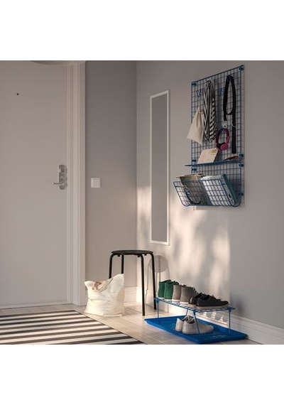 Ikea Baggmuck Ayakkabı Tepsisi, Mavi, 71x35 Cm