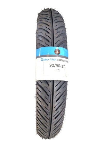 Iran Yasa Tıre&Rubber 90-90-17 Tl F (Dubleks) (İç Lastiksiz Tip)  Ön Motosiklet Lastiği