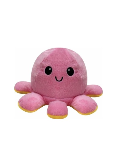 Duygulu Peluş Ahtapot Yastık 20 Cm Çok Renkli