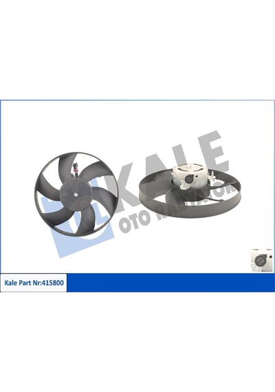 Kale 415800 Fan Motoru - Seat Cordoba 1994-1999 1.6 6k0959455a
