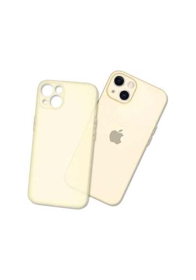 Apple İphone 14 Plus Kılıf Puma Silikon - Gold Çok Renkli
