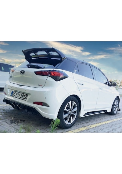 Hyundai İ20 Arka Tampon Eki (2015....)----fibersan Tuning