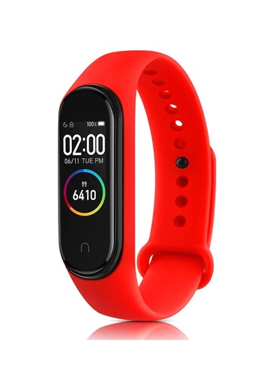 Ugr02 Xiaomi Mi Band 4 Klasik Kordon - Kırmızı