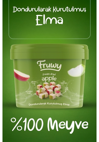 Freeze Dried Elma Kova Dondurularak Kurutulmuş Elma Diğer