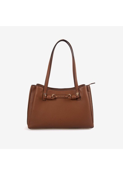 Guess Kadın Vegan Kol Çantası Hwbg9742230 kahverengi