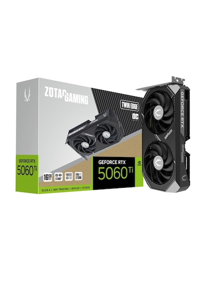 Zotac Geforce Rtx 5060 Tı Gamıng Twın Edge Oc 16gb Gddr7 128bit Dlss 4 Ekran Kartı