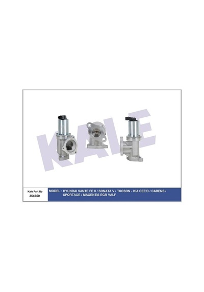 KALE 354650 EGR VALFI SANTE FE I30 SONATA V 2.0 2.2 CRDI 06-11
