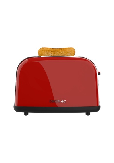 Cecotec Toastin Time 850 Red Lite 850 W Ekmek Kızartma Makinesi