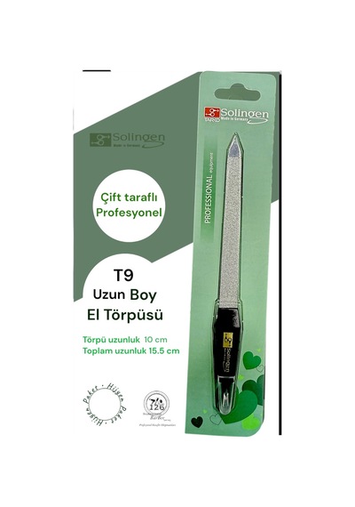 Solingen T9 Tırnak İticili Uzun Boy Törpü