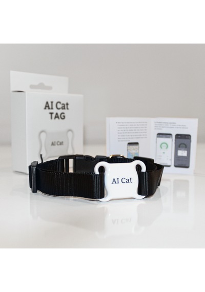 Aı Cat Tag Akıllı Evcil Hayvan Takip Cihazı Beyaz Su/ Toz Geçirmez Apple Uyumlu iOS/android 0
