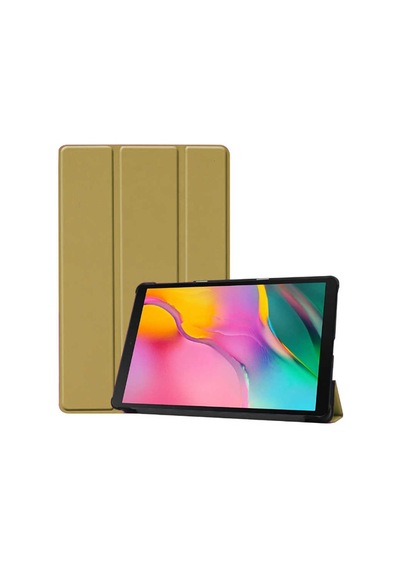 Huawei Uyumlu T5 10 Inc Tablet Kılıf Standlı Smart 1-1 Arkası Şeffaf