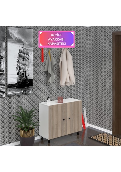 Kenzlife Ayakkabılık Galoş4 Crdbyz 53 080 32 Kapaklı 4 Raflı 16 Çift Ayakkabı Kapasitesi Ahşap Kenzlife Ayakkabılık Galoş4 Crdbyz 53 080 32 Kapaklı 4 Raflı 16 Çift Ayakkabı Kapasitesi Ahşap