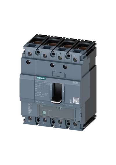 Siemens 3va1112-4ef46-0aa0 - 3va1 4p 20a 55ka Tm220 Mccb
