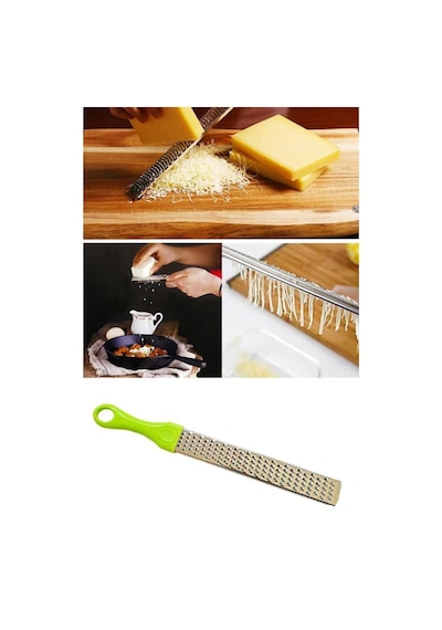 Renkli Uzun Saplı Limon Rendesi 27 Cm - Peynir Rendesi Kaşar Rendesi Çelik Diğer