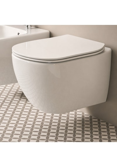 Ideal Standard Idealmood Asma Klozet Aquablade Thin Kapak Dahil Beyaz Soft Close T466501