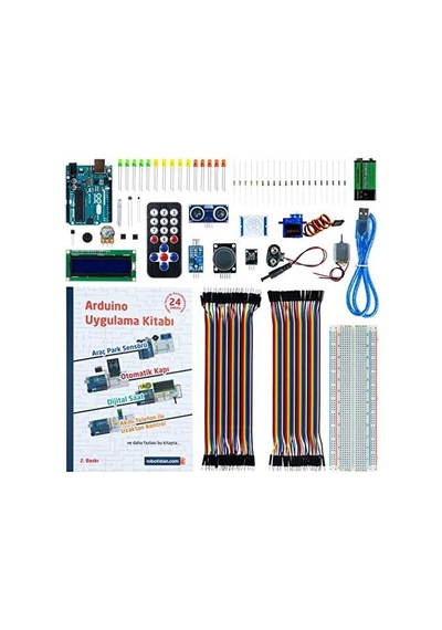 Robotistan Arduino Süper Başlangıç Seti Rev3 E-kitaplı Ve Videolu