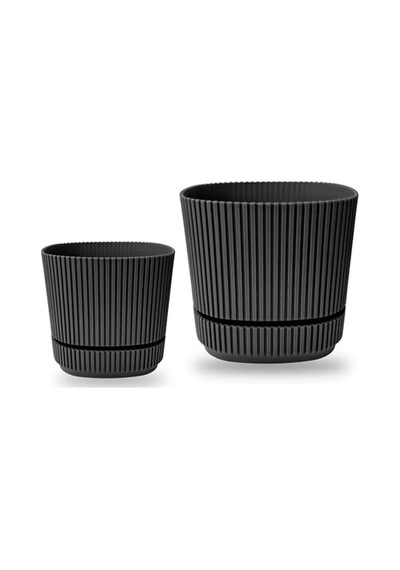 2'li Ekonomik Tabaklı Saksı Seti, 2,3 Litre Ve 4,6 Litre Kapasite