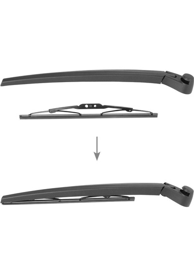 Seat Leon Arka Silecek Kolu Ve Süpürgesi Takımı 2005--2011