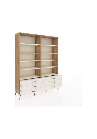 Hyperion Gardrop 10 Raflı 6 Çekmeceli 176x44x221 Çam-aytaşı Aytaşı Hyperion Gardrop 10 Raflı 6 Çekmeceli 176x44x221 Çam-aytaşı Aytaşı