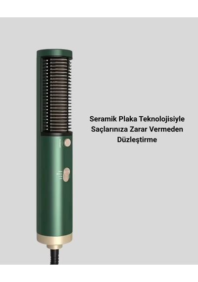 200 C Seramik Plakalı Saç Düzleştirici Elektriklenme Önleyici İyon Teknolojisi