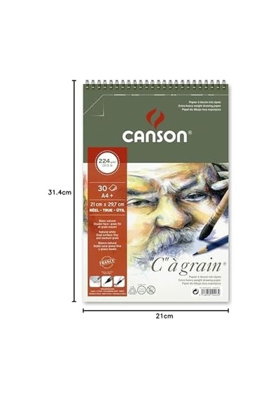 Spp Cancag 30s A4+ 224g Spiralli Eskiz Blokları