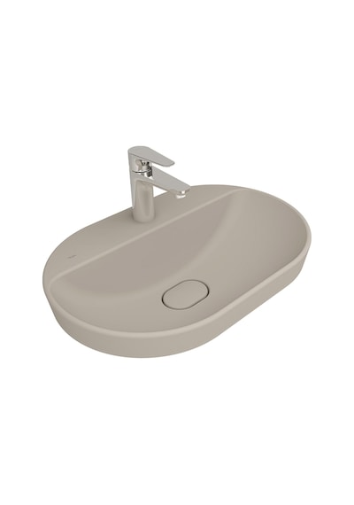 Kale Zero 2.0 60x40 Cm Mat Vizon Yarı Gömme Oval Lavabo