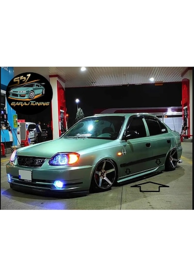 Hyundai Accent Muduro Marşpiyel Takımı Fiberglass Boyasız