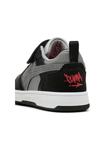 Puma Rebound V6 Lo Mid 90s Ac+ Ps Çocuk Günlük Ayakkabı 40503801 Siyah Siyah