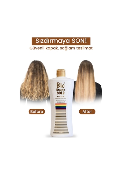 Bio Keratin Gold Brezilya Fönü Keratini 700 ML Bio Keratin Gold Brezilya Fönü Keratini 700 ML
