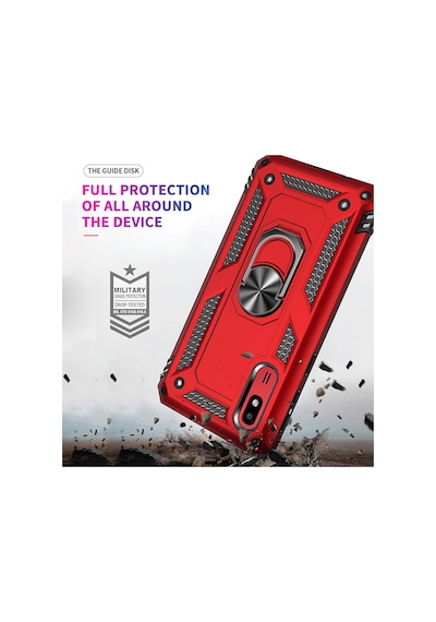Samsung Uyumlu Galaxy A2 Core Kilif Zirhli Standli Miknatisli Tank Kapak 392979330