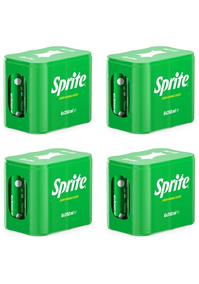 Sprite Gazoz Limon Aromalı 250 Ml X 24 Adet