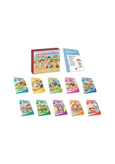 Çalışkan Arı 2026 2. Sınıf Bizim Değerlerimiz 7+ Yaş 10 Kitap - Sınav Kutulu