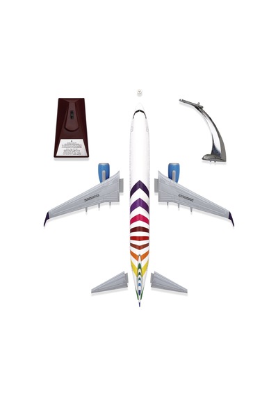 Zekupp - Maket Uçak - Boeing 737-800 1/100 - RENKLİ ÖZEL TASARIM Model Uçak