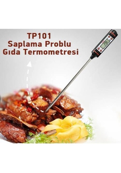 Et Termometre Yemek Sıcaklık Ölçer Renkli
