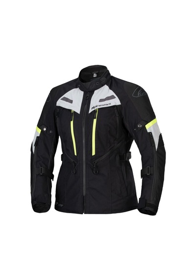 Alpinestars Stella Bogota Pro Drystar Korumalı Kadın Motosiklet Montu Siyah Gri Sarı