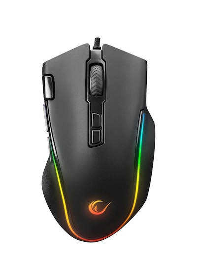 Rampage Smx-g72 Greedy V2 8 Tuşlu Double Click Real Rgb Ledli Makrolu 12800 Dpı Gaming Oyuncu Mouse -