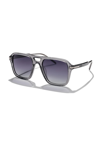 Hermod Old2090s-c4-53 Polarize Unisex Güneş Gözlüğü Gri - Şeffaf