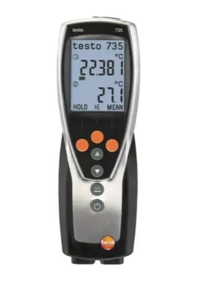 Testo 735-2 - 3 Kanallı Sıcaklık Ölçüm Cihazı
