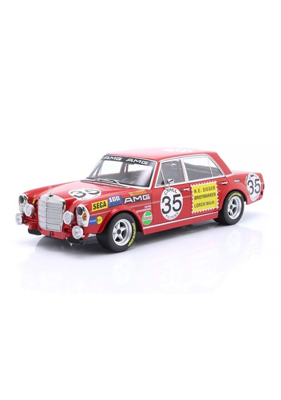 1:18 Werk83 Mercedes Benz 300sel 6.8 35 1971 2nd 24h Spa Francorchamps Hans Heyer