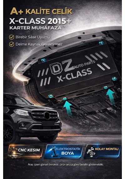 Mercedes X-class 2015-2019 Offroad Karter Muhafaza Sacı