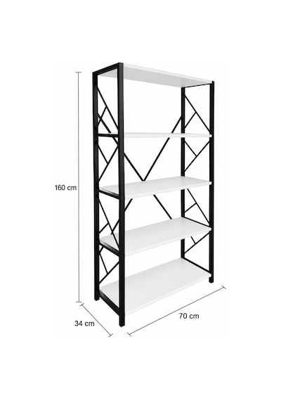 Mores Metal Çiçeklik 5 Raflı Bahçe Düzenleyici Saksı Organizer Çiçek Rafı Hobi Rafı Beyaz