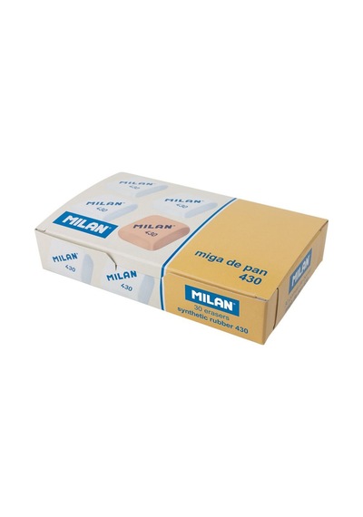 Milan ' Orta Boy Silgi - 3 Renk 30'lu