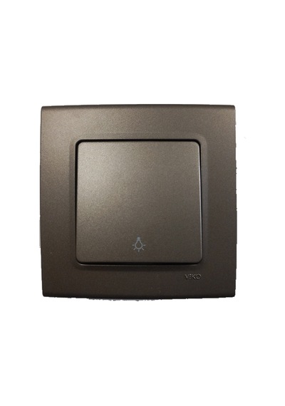Viko Linnera Life Antrasit Light Yaylı Anahtar Çerçevesiz - 90445