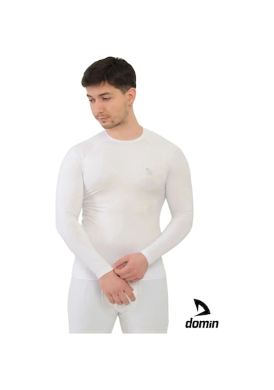 Hnc Sport Erkek Uzun Kol Compression Fitness Gym Body Tshirt Beyaz