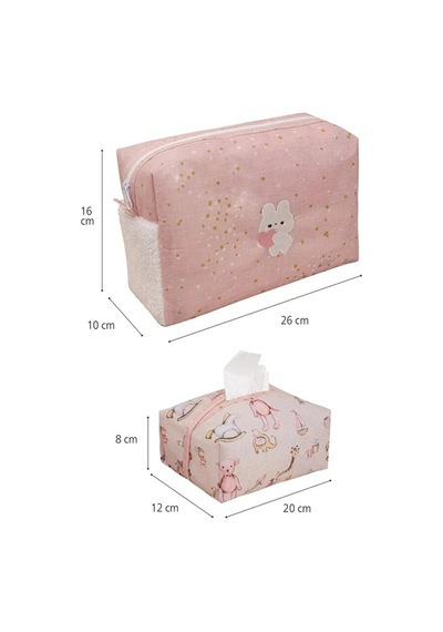 Baby 2 Li Çanta İçi Düzenleyici Pembe Pembe