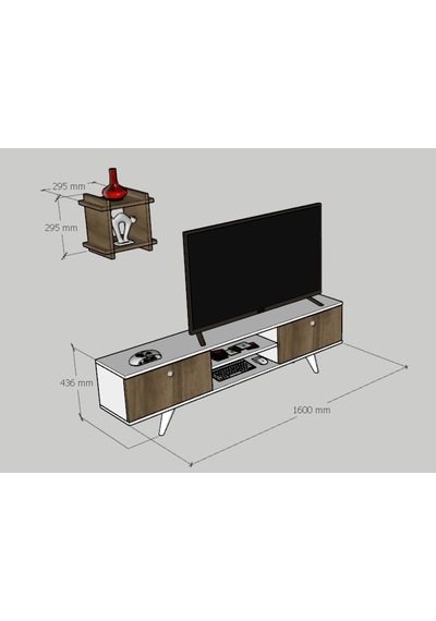 Emkawood Emkawood Array Tv Sehpası Emkawood Emkawood Array Tv Sehpası