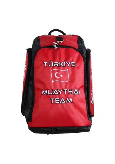 Dragondo Drgn Mbag25 Multimodal Sırt Çantası Muaythai Team Nakışlı Kırmızı Çanta